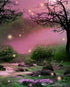 Beautiful Landscape & Fireflies